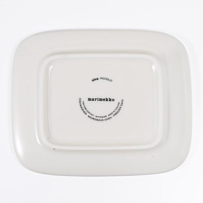 Marimekko Piccolo Plate 15cm x 12cm Green 73581 073581 160