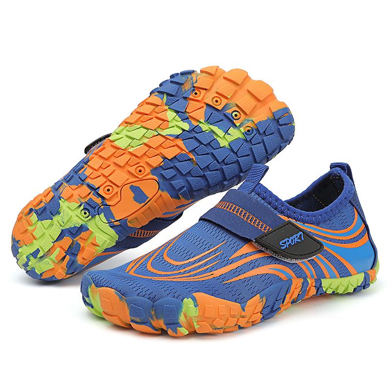 Мода Мода Розовый Пляж Детская Водная Обувь Лето Легкая Обувь Босиком Детская Уличная Нескользящая Водная Обувь Кроссовки Для Мальчиков Девочек