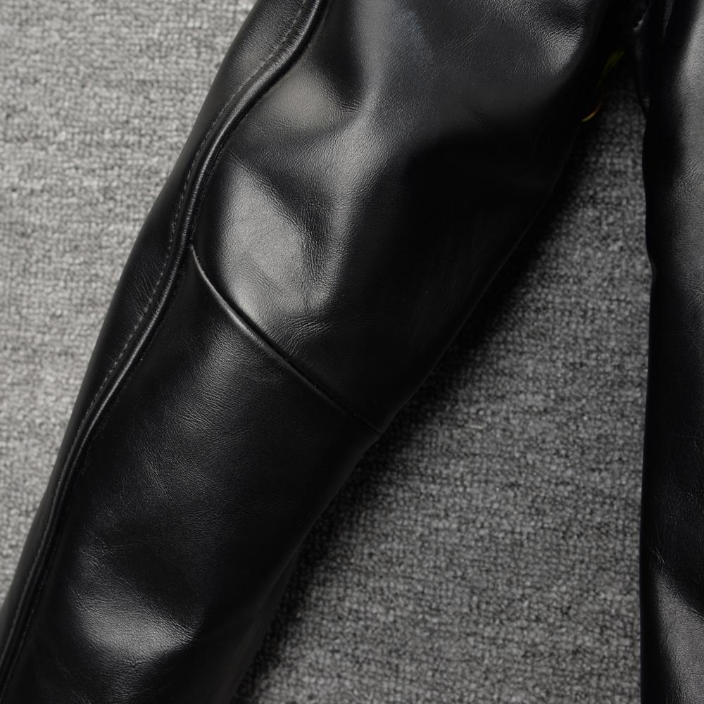 MA1 Летный Костюм Куртка из Коровьей Кожи Настоящая Кожаная Куртка Для Мужчин Бомбер Весна Осень