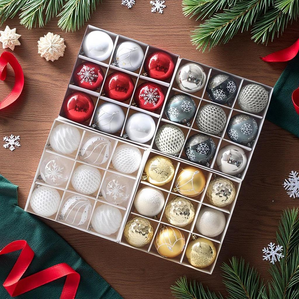 Набор елочных украшений: Девять расписных макаронс конфетных цветов, неправильной формы