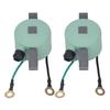 Igintion Coil 582995 Green Round Engine Ignition Coil Pack Replacement for Johnson Evinrude 20hp 1951‑1972