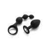 Set of 2 Anal Toys Barcelona Black