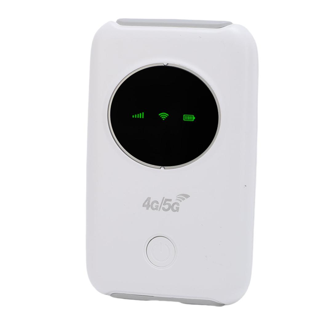 Мобильная точка доступа 4G 5G LTE WiFi, 300 Мбит/с, Высокоскоростной, Цветной светодиодный экран, Портативный Wi-Fi роутер для путешествий со слотом для SIM-карты