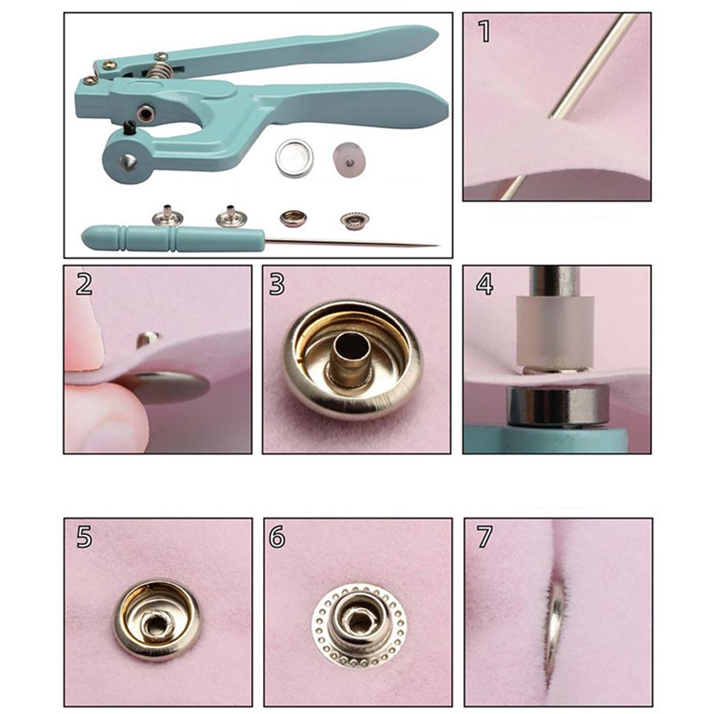 Универсальные плоскогубцы для установки пластиковых кнопок и люверсов