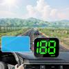 Автомобильный GPS HUD с большим шрифтом цифровой спидометр скорость в реальном времени дисплей цифровой измеритель скорости датчик лобовое стекло проектор автоэлектроника