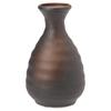 Бутылка для сакэ Mino ware 2 стакана 270 мл черная Bizen W20166