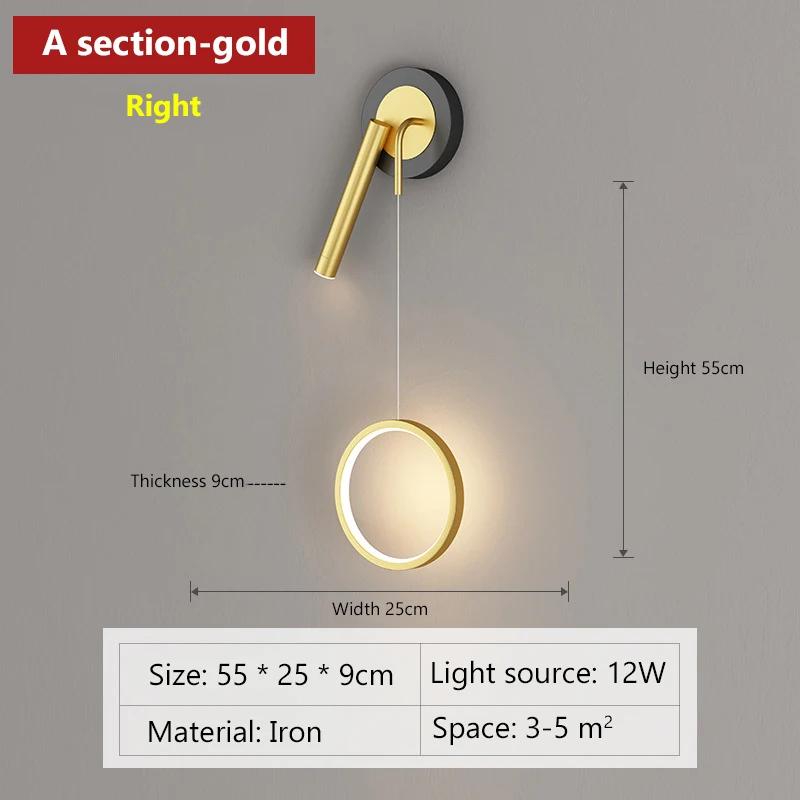 Современные светодиодные настенные светильники Nordic Double Heads Spotlights для спальни, прикроватной тумбочки, гостиной, кабинета, дома, декоративные настенные бра, люстра