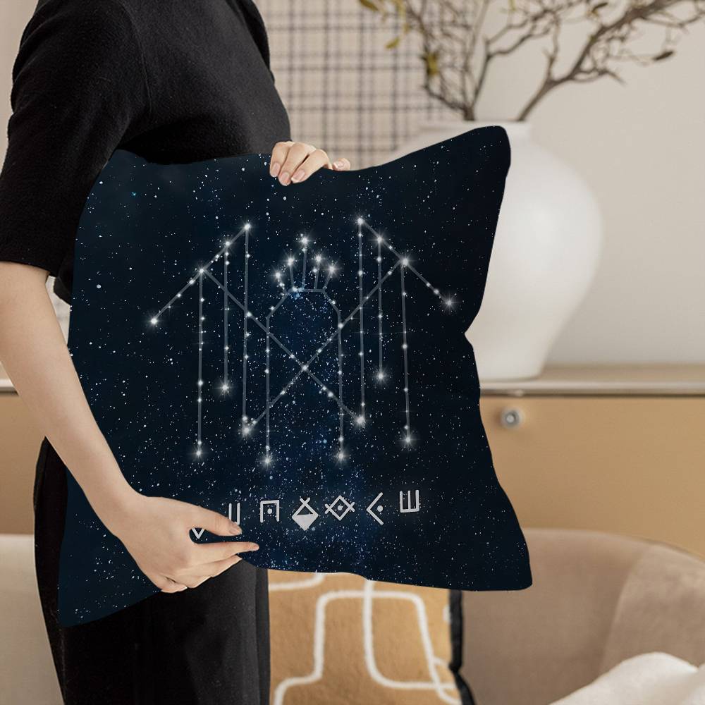 Popular Band S-Sleep T-Token Cushion Cover Car Throw Pillow Case For Sofa Car Christmas Gift 40X40Cm 45X45Cm