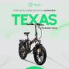 Vélo Électrique Pliable - YOUIN - Youin Texas - Moteur 250 W - Vitesse 25 Km/h - Autonomie 45 Km