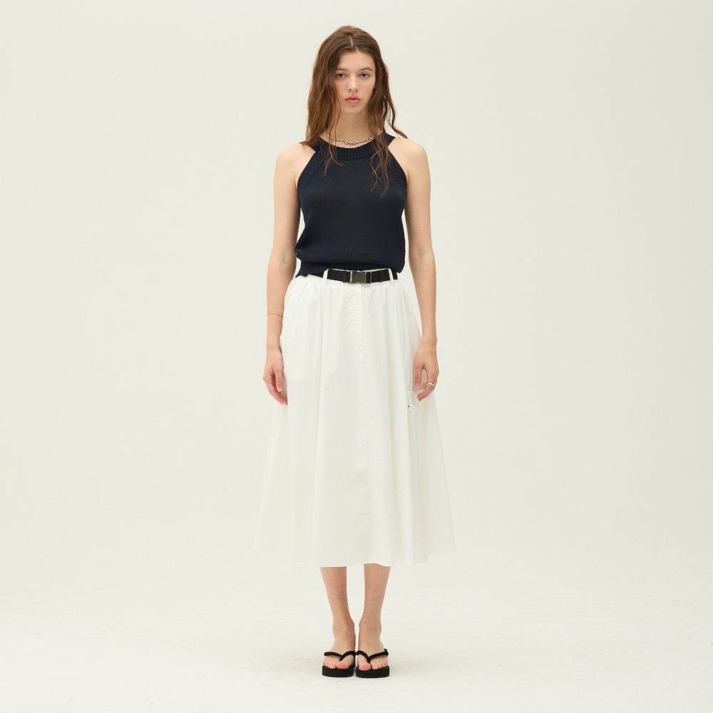 Ibiem Shirring Detail Flare Skirt Emq5Wsk030