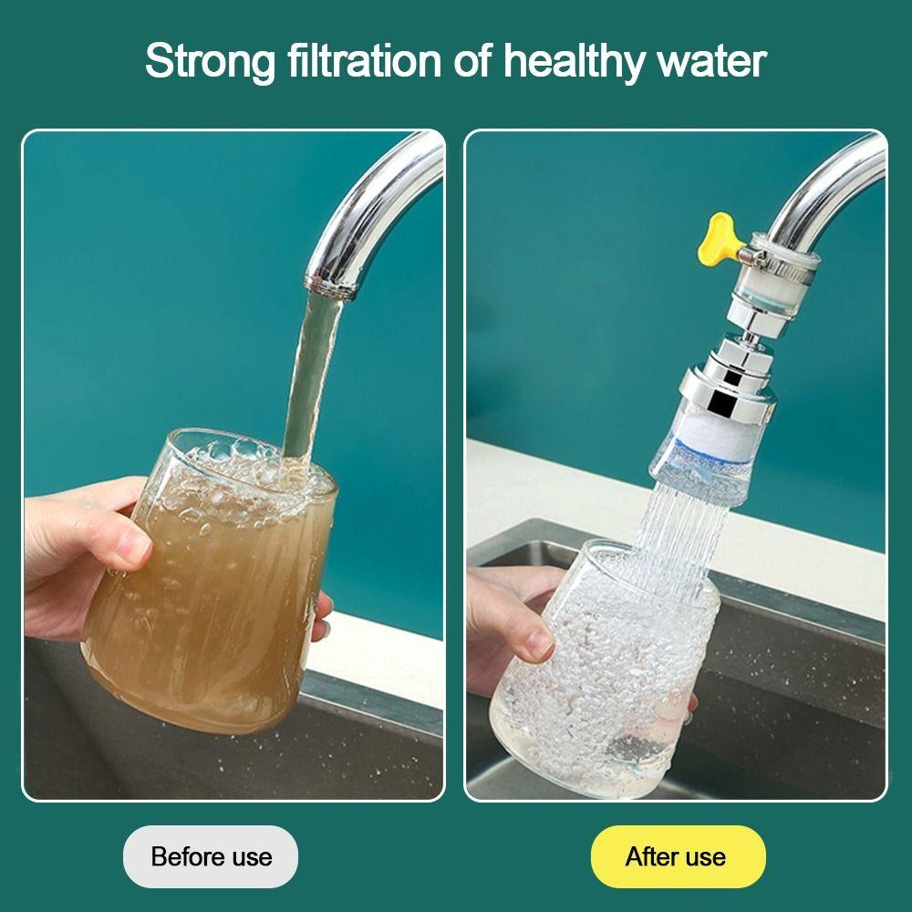 Вращающийся на 360° смеситель для ванной комнаты, аэратор, адаптер для фильтра, аксессуары для бытовой раковины