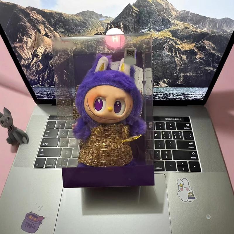 Высококачественные ограниченные серии The Monsters Labubu X Pronounce Wings Of Fortune виниловые плюшевые игрушки кавайные подвески фигурка