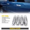 For 2002-2008 Dodge Ram 1500 / 2003-2009 Ram 2500 3500 Chrome Door Handle Covers