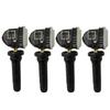 4Pcs Tpms Tire Pressure Sensor Fit For Gmc Chevrolet Pontiac Buick 13598771 13598772