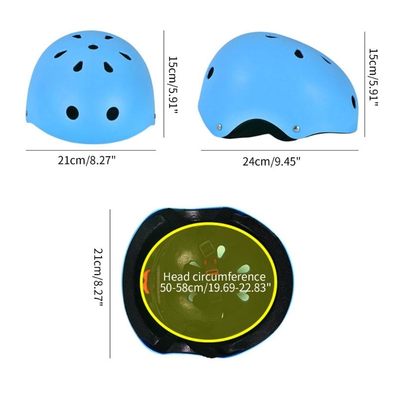 Teenager Gear Cycling Knee Pads Knee Pad Elbow Pads Sliding Board Kids Outdoor Wrist Guards Roller Skating Helmets Sets