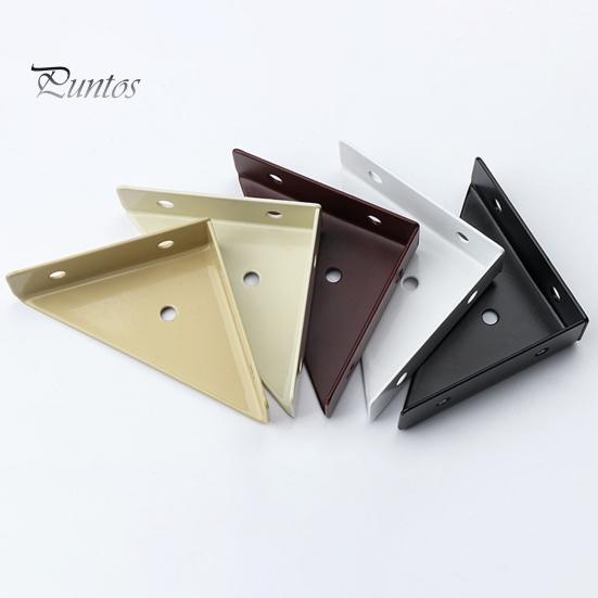 5Pcs Corner Brace Brackets Rustproof Corrosion Resistant Simple Installation 90-Degree Triangle Gusset Corner Brace Fasteners