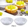 Nonstick Egg Tart Molds, Metal Lined Mould, Tin Baking Tool, Cupcake, Cake, Cookie Mold, Kitchen Accessories, 30Pcs