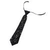 Y2K Girl Tie for Theme Party Knotfree Neck Tie with Pin Decors School Event Shirt Tie for Everyday Use Uniform Accessory