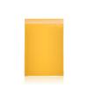 Yellow Kraft Bubble Envelope - Shockproof Foam Packaging for Clothing & Screen Printing