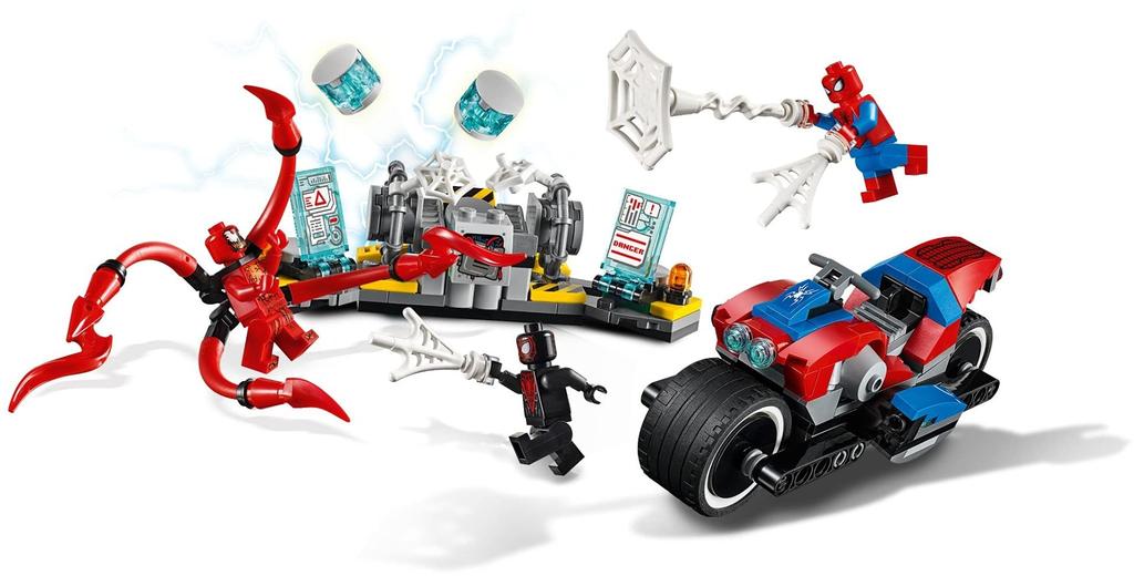 LEGO Super Heroes Спасение на мотоцикле Человека-паука 76113