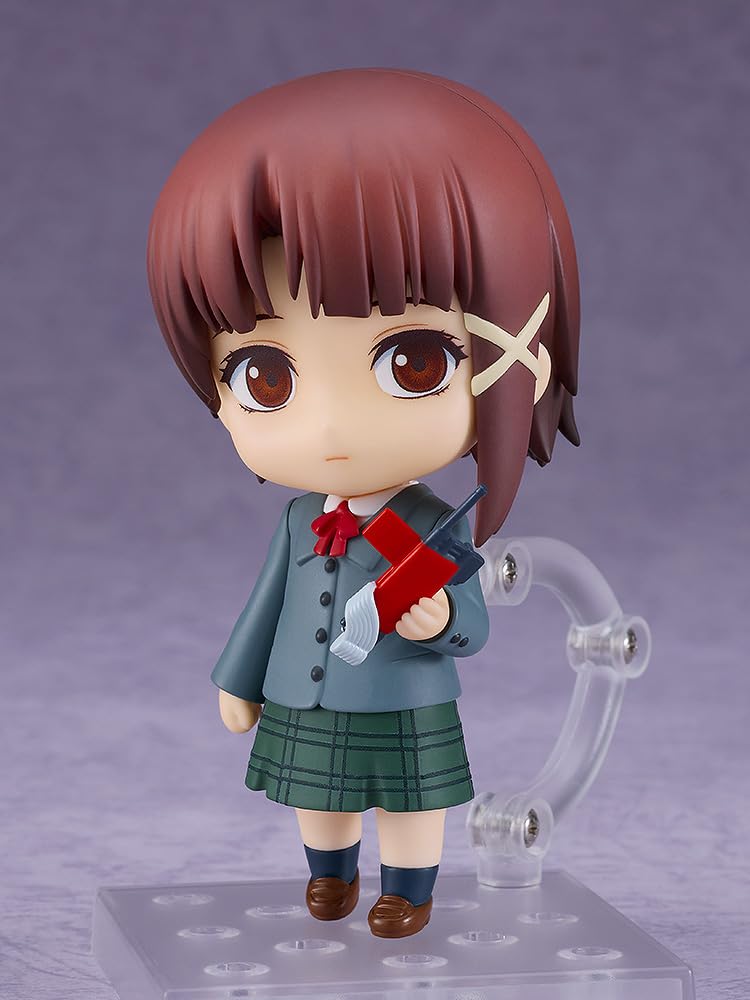 Good Smile Company Нендороид Serial Experiments Lain Iwakura Reon Пластиковая подвижная фигурка не в масштабе, окрашенная Перепродажа
