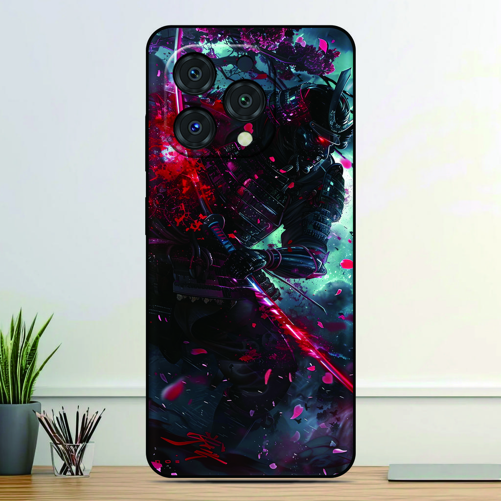 Японский чехол для телефона Самурай для ZTE Blade A76 4G A75 A73 A72 A71 A35e A56 A55 A54 A35 A36 A51 A34 A31 Plus A5 Чехол с индивидуальным изображением