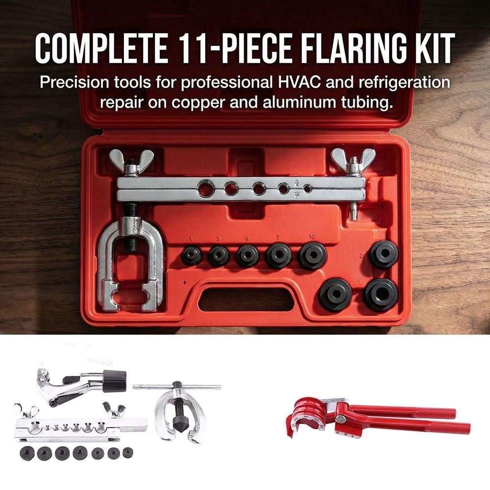 7-Hole Flaring Pipe Flaring Kit Bending Tool Bending Tool Set Fuel Tube Repair