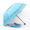 Lace Sun Umbrella Anti UV Protection Thickened Black Glue Sun Rain Dual Use Sunshade Portable Umbrella Princess Female Parasol