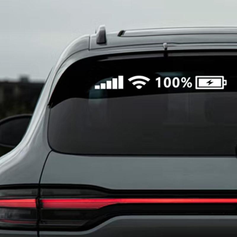 Автомобильная наклейка Шлем WIFI 100 процентов батареи Светоотражающая внешняя декоративная стена