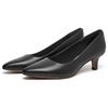 Clarks Элегантные остроносые туфли на шпильке Женские туфли на высоком каблуке Черные 261596014