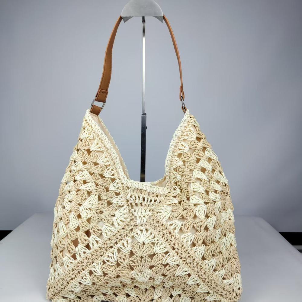 Beach Weave Shoulder Bag Leisure Women's Handbags Fashion Straw Crochet Bag Ladies/Girls