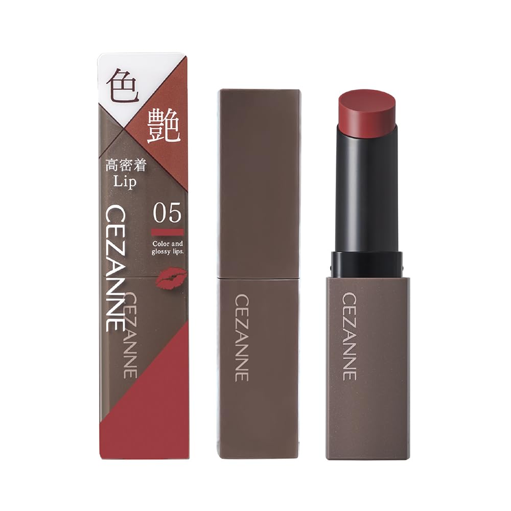CEZANNE Lip Color Shield 05 Antique Rose 3.7g - Стойкая яркая гелевая помада