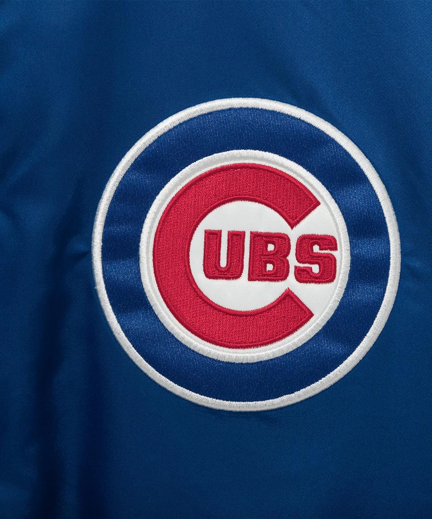 New Era Mlb Chicago Cubs Authentic Stadium Jacket Blue