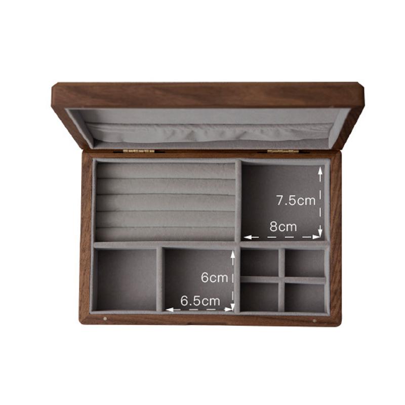 Новая деревянная шкатулка для хранения ювелирных изделий, дисплей, шкатулка для сережек и колец, органайзер для ювелирных изделий, роскошная подарочная упаковка для ювелирных изделий, упаковка для браслетов