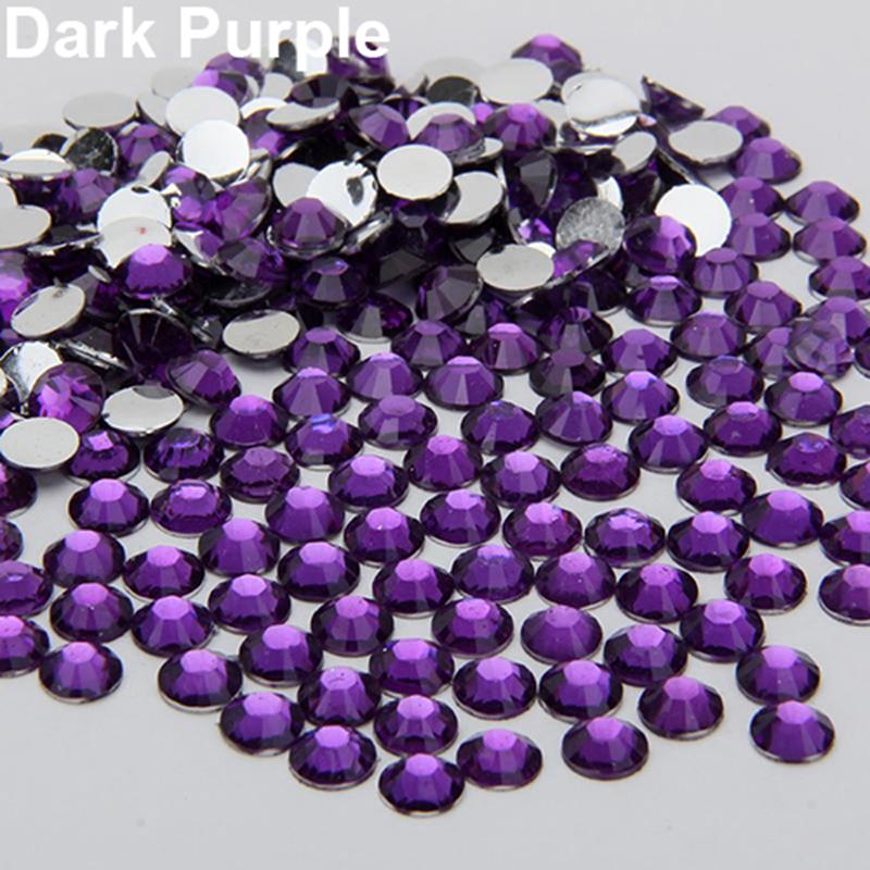 Puntos Rhinestone 2000 шт., полимерный чехол для телефона с плоской задней панелью «сделай сам», наклейки для ногтей, 2/3/4/5 мм