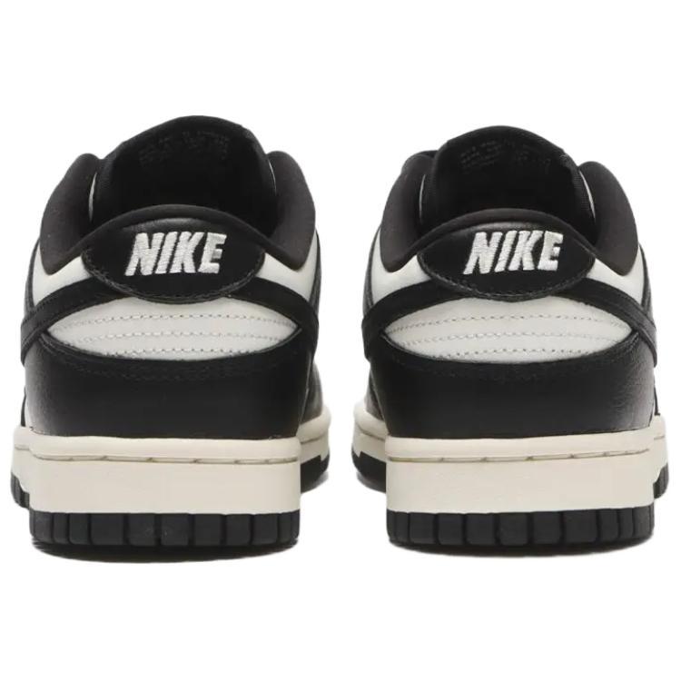 Nike Женские Dunk Low 'Cherry Charm Pack - Panda' (женские размеры) Белые / Черные Скейтбордические кроссовки HQ7487 100