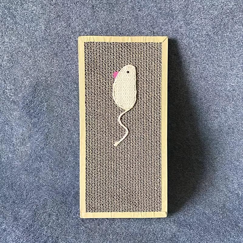 Когтеточка премиум-класса для кошек — прочная когтеточка с органической коноплей, мятой и гофрированным картоном для естественного ухода за когтями и развлечений