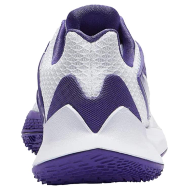 Nike Кроссовки Kyrie Low 2, нескользящие, износостойкие, низкие, для баскетбола, мужские, бело-фиолетовые, CN9827-106