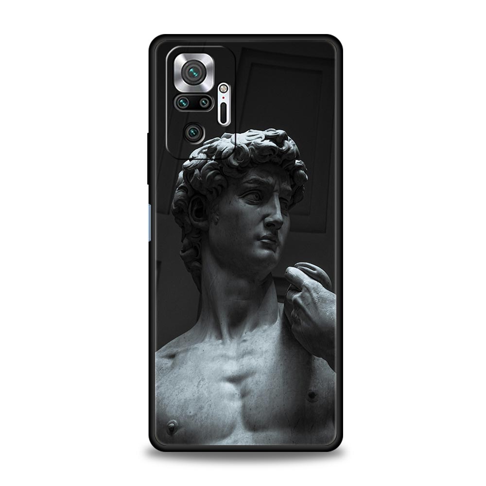 Чехол для телефона 'Древнегреческая скульптура' для Xiaomi Redmi Note 15 14 13 12 5G 11 10 Pro Plus 4G 9S 14C 13C 12C 10C Мягкий чехол из ТПУ
