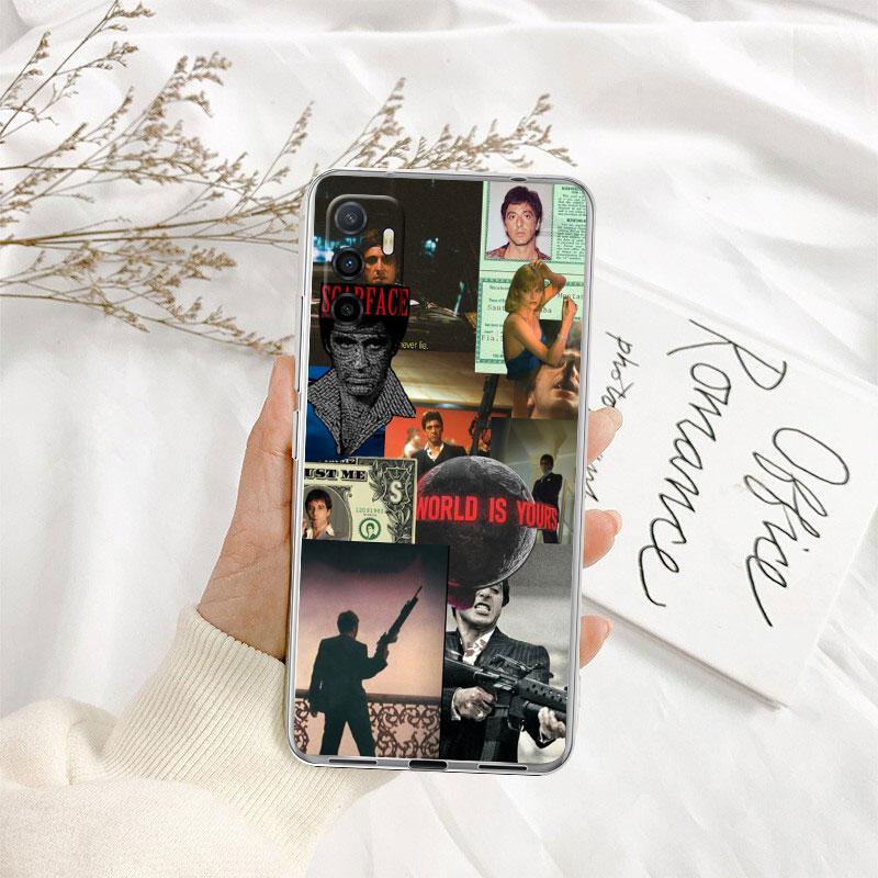 S-Scarfaces Phone Case for Motorola Moto E13 E15 E20 E22 E22I E22S E30 E32 E40 E7 E7I G Plus Power Play Stylus G22 G14