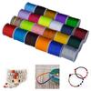 Jewelry Thread 0.8mm*20m 39Colors For Necklace Jewelry Accessories High Quality Nylon Cord Thread Bracelets Hot Sale Popular 1Roll DIY  Supply