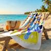 Bluey Bingo Adventure Durable Beach Towel Foldable erfect for Travel Beach Swimming Fashion Lovers Birthday/Christmas Gift