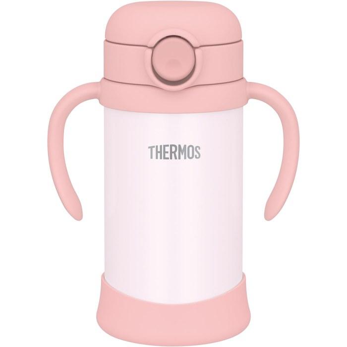 Thermos Baby Straw Bottle 350ml Peach - Cold Retention Only FJT-350 PCH