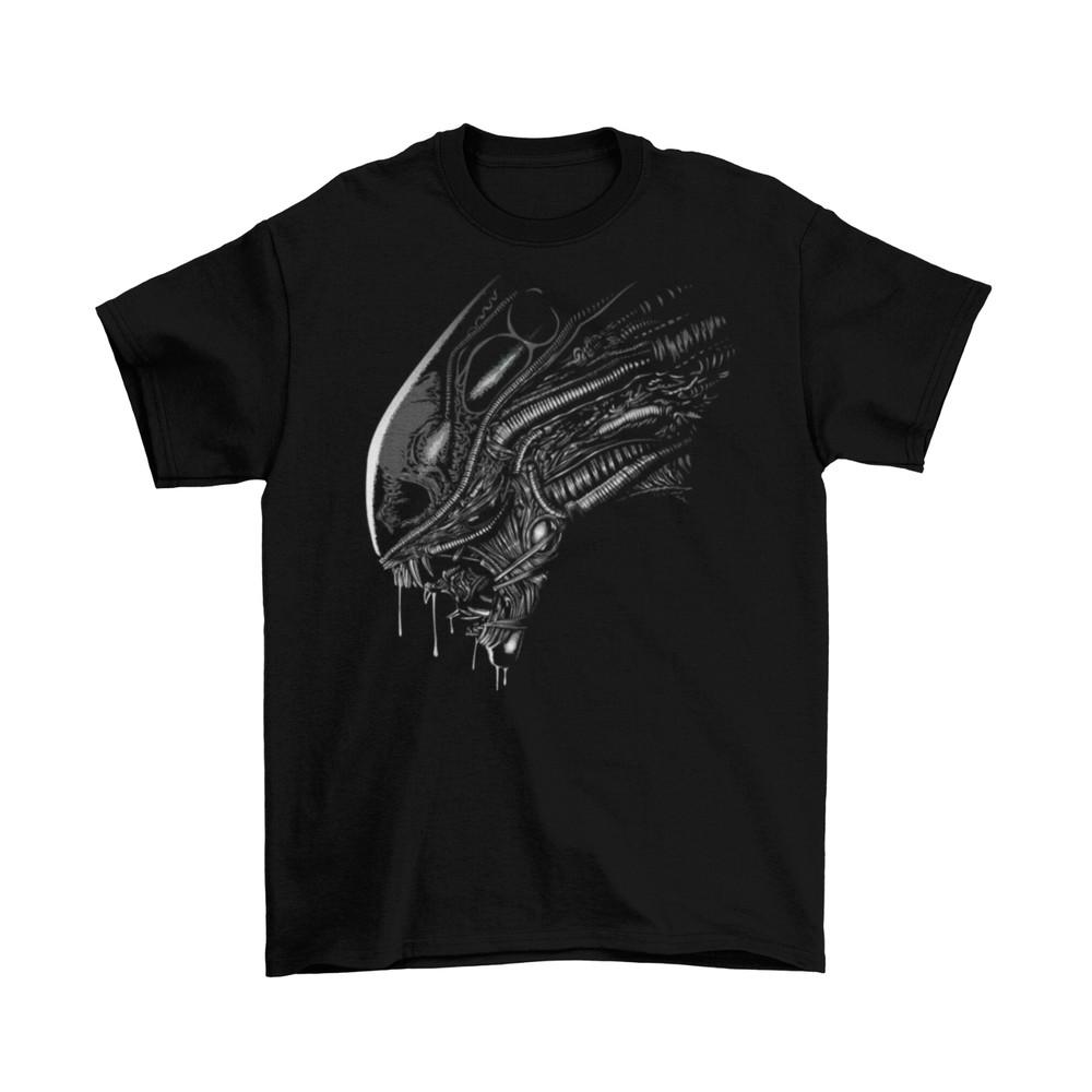 Alien Head T-Shirt Unisex Cotton Ridley Aliens Covenant Predator Halloween New