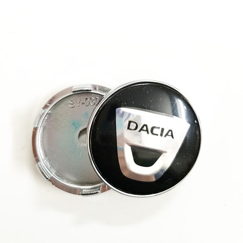 4pc 56mm 3D Car Badge Wheel Center Cover Hub Cap Stickers For Dacia Duster NFHR Logan Sandero Jogger Spring Stepway Dokker Lodgy MCV