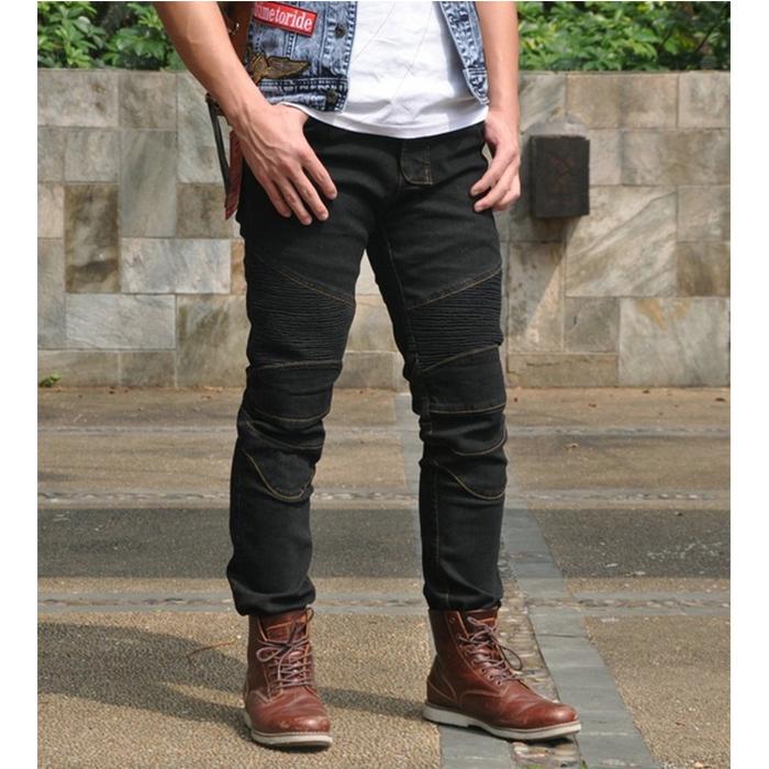 2022 New Plus Size Locomotive Racing Knights Straight Jeans Anti-fall Pants Cross-country Motorcycle Racing Cycling Pants Riding Pants