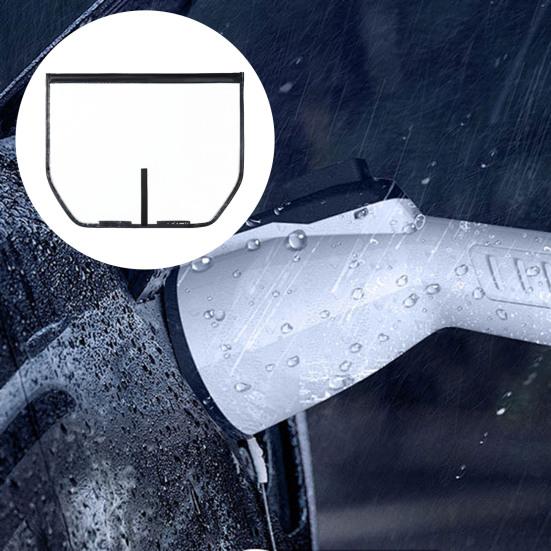 Чехол для порта зарядного устройства электромобиля, магнитные прозрачные защитные чехлы для зарядки электромобиля, устойчивые к высоким температурам, аксессуары для зарядного устройства электромобиля