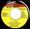 7-дюймовая пластинка HOT SHOT CREW Full A Vibes NONE Hot Shot Record 1998 Ямайка Регги Ска Даб Б/у