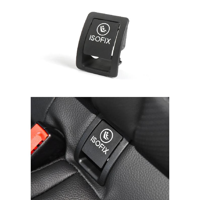 W205 Накладка на переключатель ISOFIX Заднее сиденье автомобиля Безопасное сиденье для детей Переключатель на скамье Автомобильные аксессуары Для Mercedes Benz C-Class 2015-2021