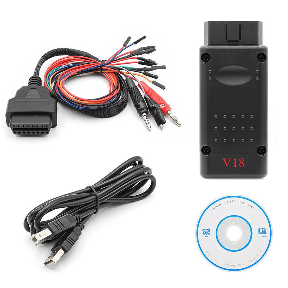 Инструмент для чип-тюнинга ЭБУ MPPS V18 + Кабель-адаптер Multiboot Tricore V18 Программатор ЭБУ Разблокированная версия Инструмент-сканер чипов ЭБУ MPPS V18